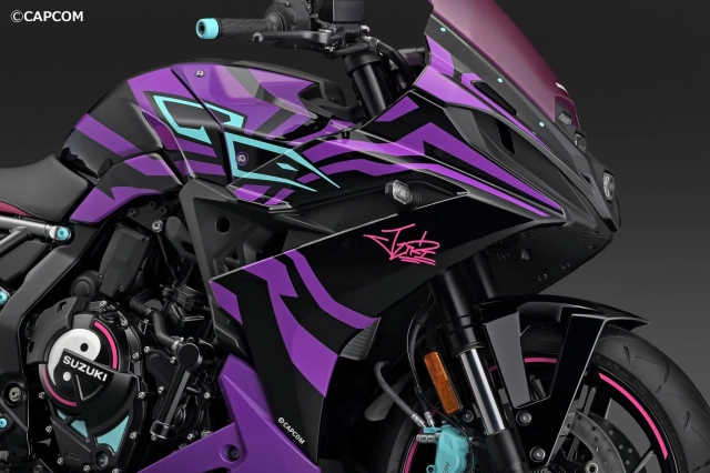 Gsx-8r tuned by juri ra mắt - khi suzuki bắt tay với tựa game street fighter 6 - 4