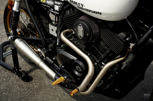 Harley-davidson street 500 the thresher khi cruiser khoác lên mình linh hồn của đường đua - 5