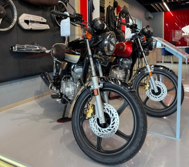 Hình ảnh chi tiết của honda cg150 2025 tại đại lý - xe cổ điển thì phải thế - 4