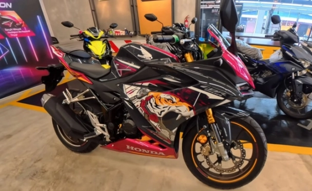Hình ảnh thực tế của honda cbr150r 2025 phiên bản cọp - mãnh thú đường phố giới hạn chỉ 250 chiếc - 2