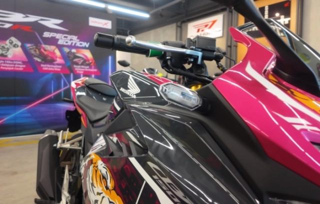 Hình ảnh thực tế của honda cbr150r 2025 phiên bản cọp - mãnh thú đường phố giới hạn chỉ 250 chiếc - 4
