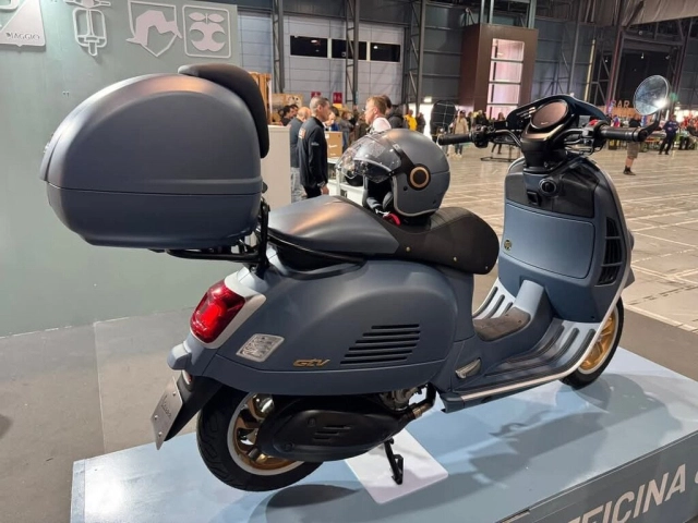 Hình ảnh thực tế của vespa gtv 310 phiên bản đặc biệt 2025 officina 8 cực kỳ đẹp - 9