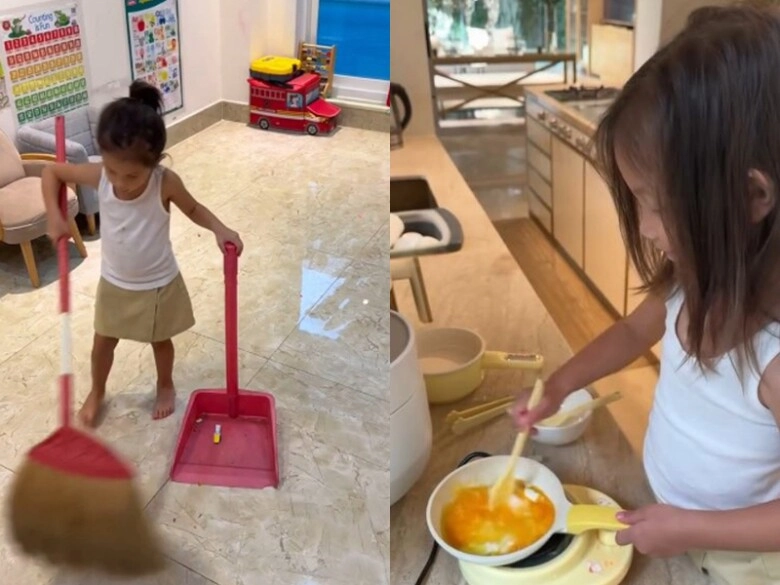 Hồ ngọc hà hạnh phúc khoe ái nữ đạt kpi 4 tuổi biết đọc viết lisa không hổ danh là con gái nữ hoàng giải trí - 9