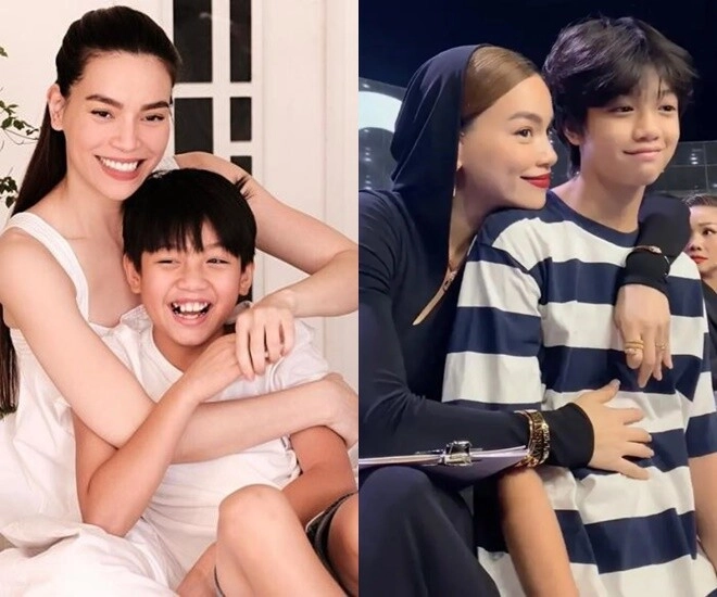 Hồ ngọc hà khoe bờ vai rộng vững chãi của subeo tiết lộ con trai sắp đi xa mẹ sẽ nhớ mỗi ngày - 1