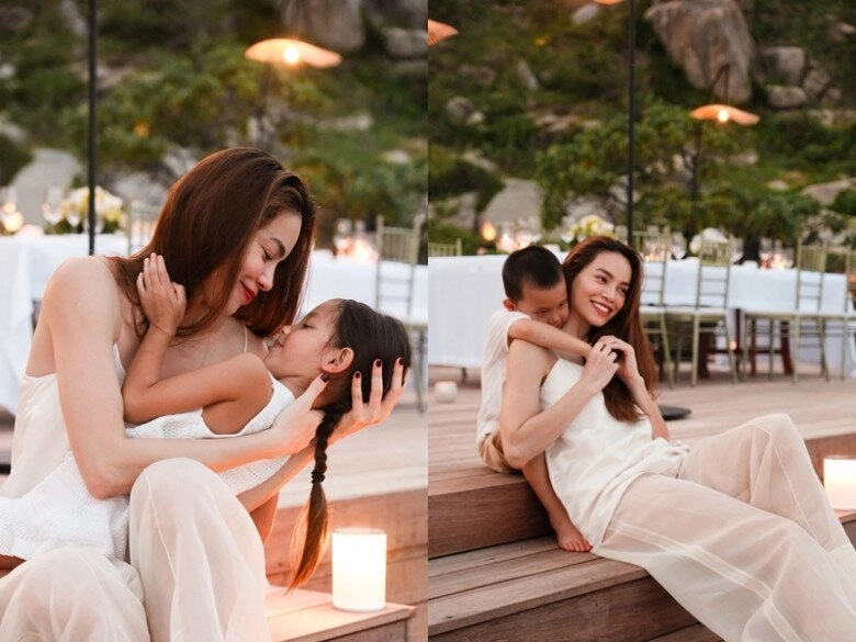 Hồ ngọc hà mở tiệc mừng tình yêu 8 năm với ông xã việt kiều mong muốn sự có mặt của subeo và bố mẹ chồng - 3