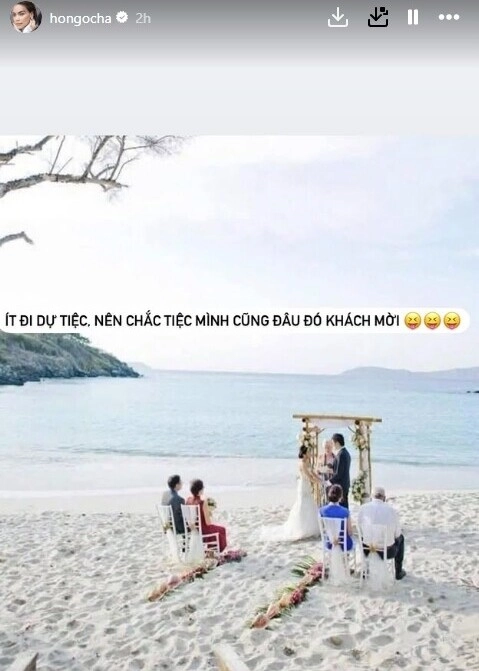 Hồ ngọc hà nhắc đến đám cưới với kim lý là nữ hoàng giải trí nhưng hôn lễ lại vắng bóng khách mời - 2