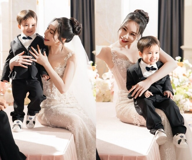Hồ quỳnh hương hưởng tuần trăng mật với chồng điển trai khoe quý tử đầu lòng rõ nét tuấn tú trông giống hệt bố - 4