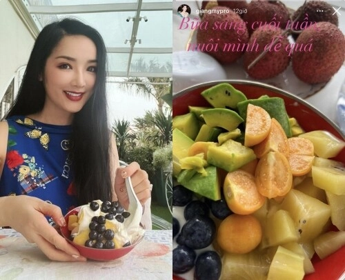Hoa hậu đền hùng giáng my ở biệt thự 1000m2 ăn đơn sơ toàn rau với tô hoa quả duy trì vẻ đẹp không tuổi - 16