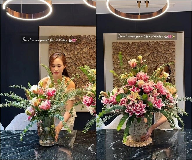 Hoa hậu đỗ thị hà cắm hoa nhưng dân mạng tranh cãi cách chữa lành của người giàu một chi tiết gây nổi da gà - 1