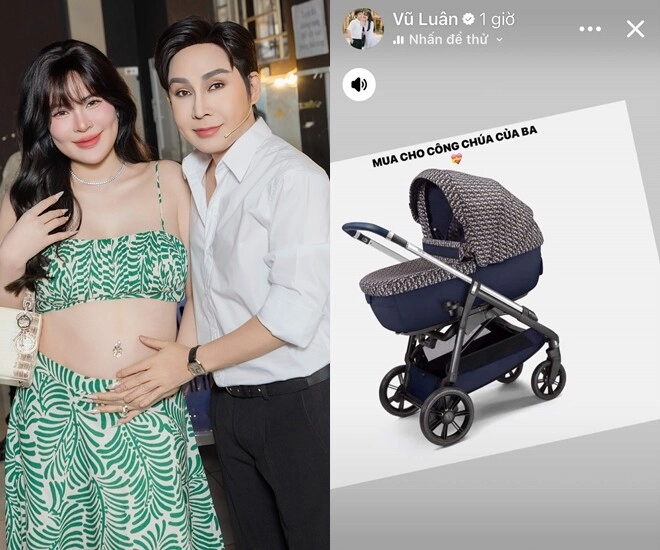 Hoa hậu phương lê có con gái thứ 4 nsưt vũ luân đặt tên họ lương chắc chắn không đụng hàng cho ái nữ - 1