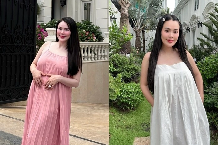 Hoa hậu phương lê có con gái thứ 4 nsưt vũ luân đặt tên họ lương chắc chắn không đụng hàng cho ái nữ - 9