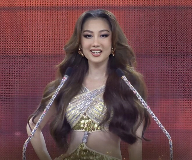 Hoa hậu quế anh out thẳng top 20 miss grand international tay trắng ra về dù trổ hết tài ca hát - 1