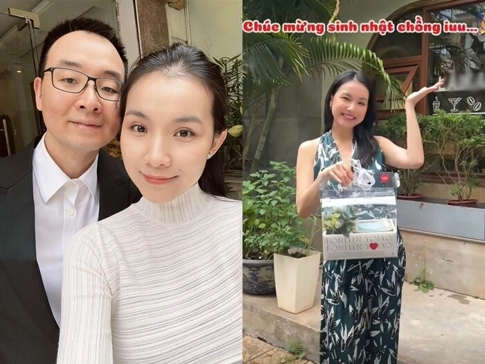 Hoa hậu thùy lâm đi cạnh 2 con cao trên 1m7 như chị em từ bỏ cuộc sống được chồng tiến sĩ nuôi để làm kinh tế - 9
