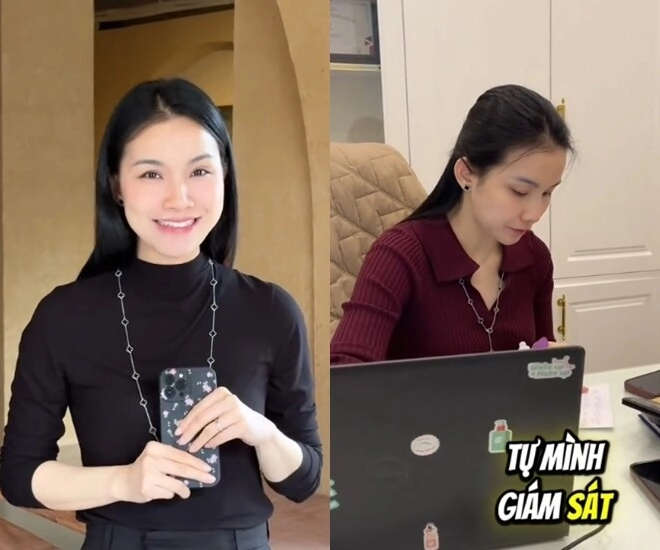 Hoa hậu thùy lâm tiết lộ cuộc sống không hề sướng đi làm cả chủ nhật nhưng vẫn hẹn hò cùng ông xã tiến sĩ - 1