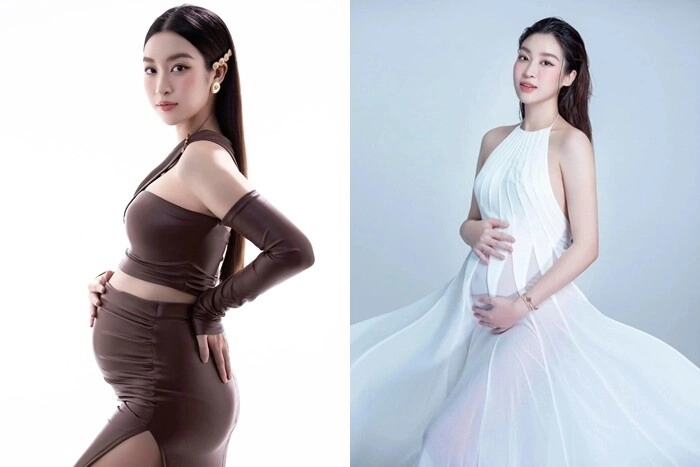 Hoa hậu việt nam khi mang bầu nàng dâu hào môn sinh 3 con giấu bụng lùm lùm ngọc hân vất vả thức đến nửa đêm - 15
