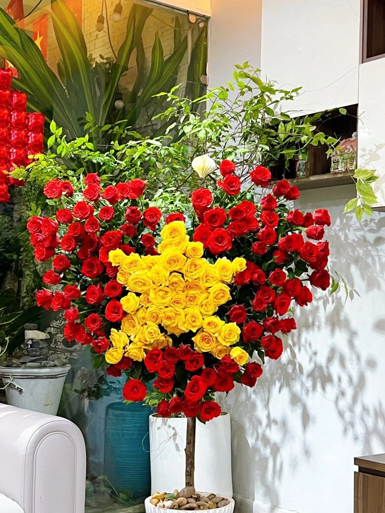 Hội mẹ đảm mạnh tay chi tiền triệu dựng góc yêu nước dịp 29 biến nhà thành không gian ngập tràn sắc cờ hoa - 10