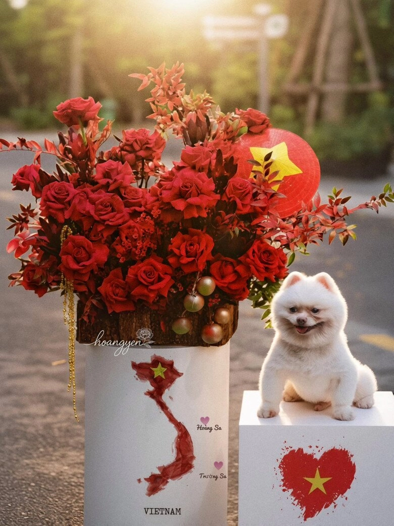 Hội mẹ đảm mạnh tay chi tiền triệu dựng góc yêu nước dịp 29 biến nhà thành không gian ngập tràn sắc cờ hoa - 16