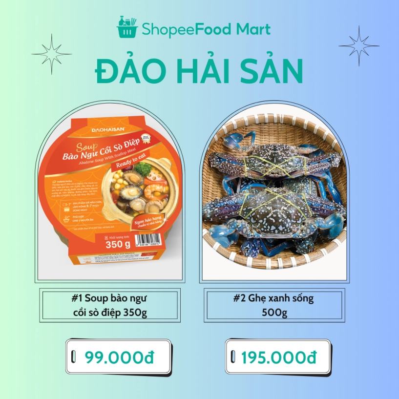 Hội yêu bếp ơi chợ live shopeefood mart giảm đậm ngày cuối tuần bạn đã biết chưa - 5
