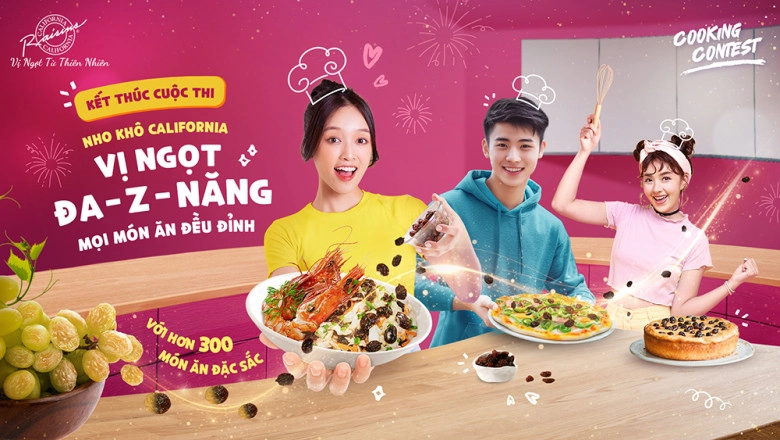 Hơn 300 món ăn sáng tạo tạm khép lại hành trình đầy cảm hứng của nho khô california - 1