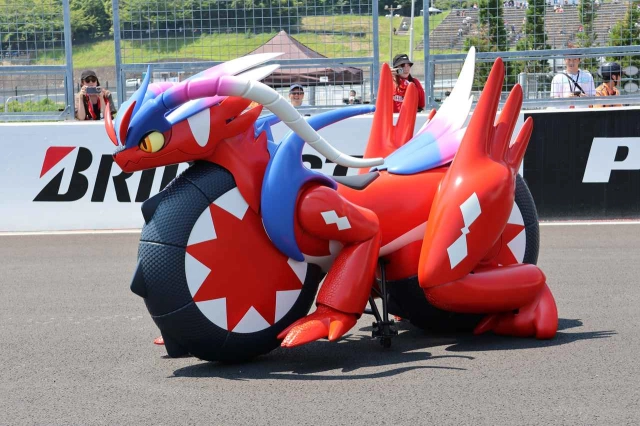 Honda corridon - xe điện pokémon tự động lăn bánh trên đường đua suzuka 8 hours - 10
