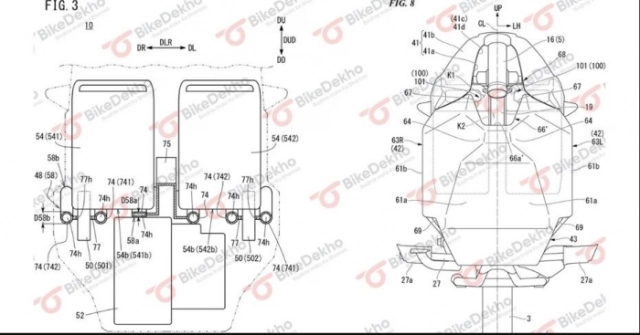 Honda hé lộ bằng sáng chế mới phát triển động cơ điện trên khung sườn của mẫu xe côn tay huyền thoại - 5