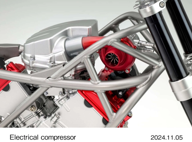 Honda tung teaser quái thú v3 siêu nạp điện chuẩn bị khuấy đảo làng xe 2 bánh - 3