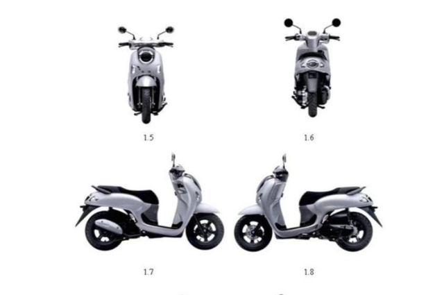 Honda việt nam đăng ký mẫu xe ga scoopy 2025 hoàn toàn mới liệu có thay thế vision - 4