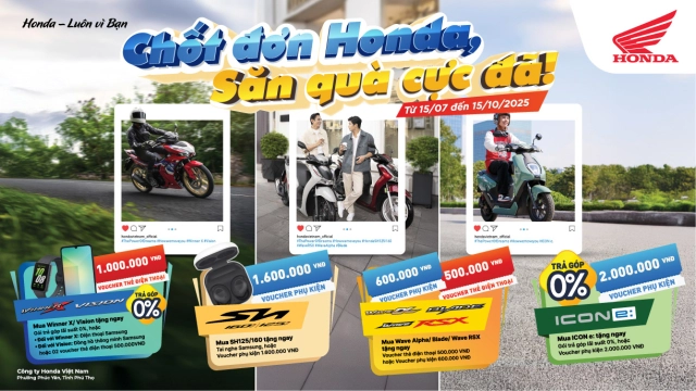 Honda việt nam tri ân khách hàng dịp hè với chương trình khuyến mại khủng - 1
