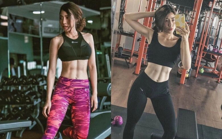 Hot girl phòng gym yêu hồng hài nhi là cầu thủ việt giảm 27kg trong vòng 4 tháng về lại vòng eo 57cm - 2