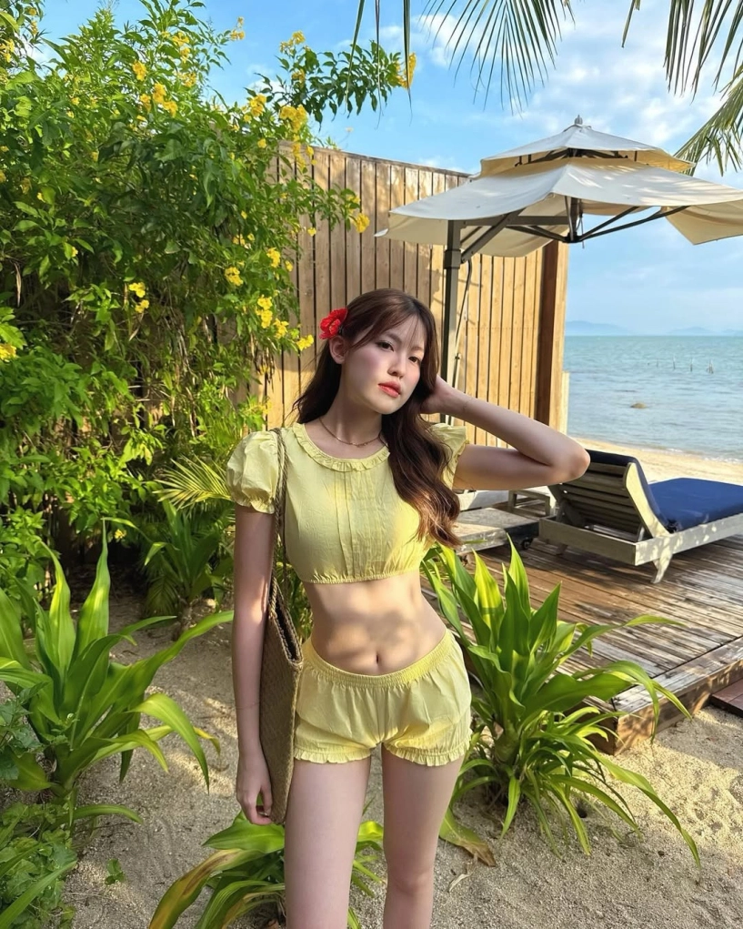Hot girl tăng mỹ hàn lên đồ khoe body căng đét vòng eo cực phẩm - 5