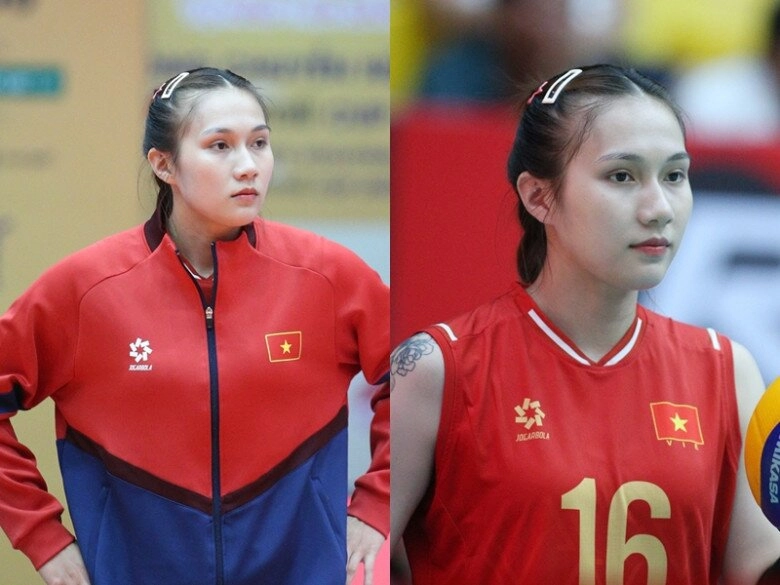 Hotgirl bóng chuyền 19 tuổi cao 1m73 nhan sắc được khen xinh hơn cả hoa hậu nở một nụ cười mà vạn người mê - 2