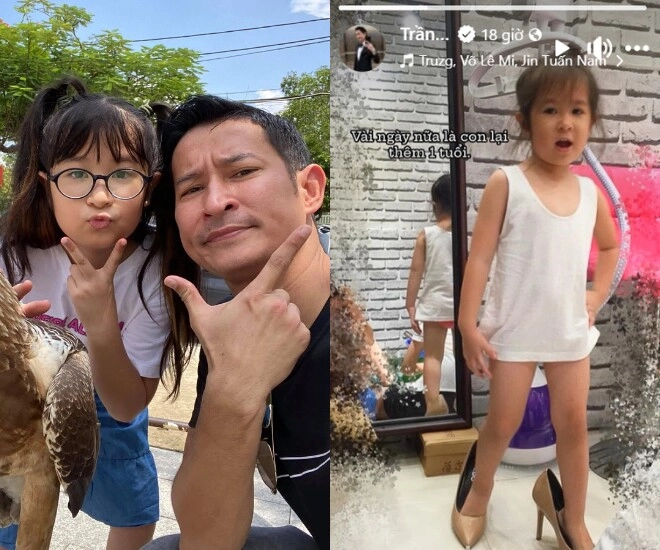Huy khánh đếm ngược từng ngày đón sinh nhật ái nữ cảnh bố lẻ bóng ở việt nam nhớ con gái gây xót xa - 1