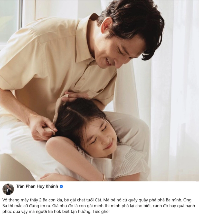 Huy khánh đếm ngược từng ngày đón sinh nhật ái nữ cảnh bố lẻ bóng ở việt nam nhớ con gái gây xót xa - 2