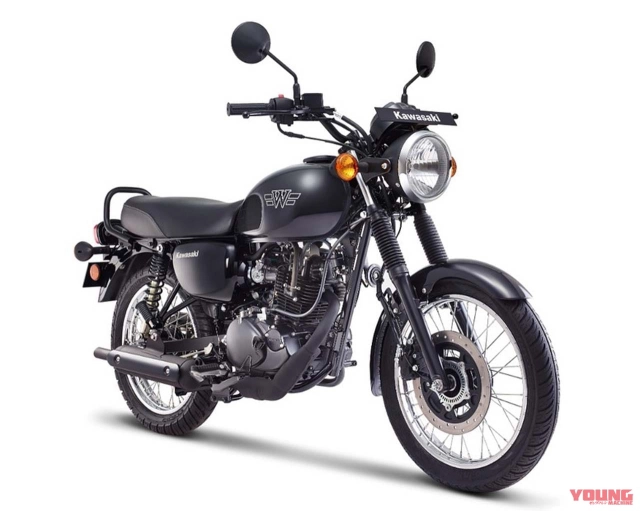 Kawasaki công bố w175 2025 mới có kích thước thân xe lớn hơn và hệ thống phun xăng mới - 2