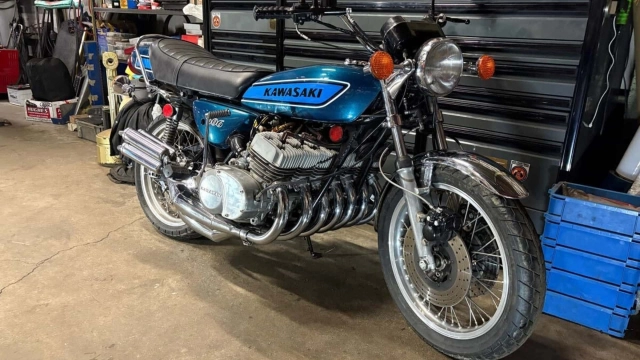 Kawasaki kh 606 một dự án điên rồ với động cơ 2 thì 7 xy-lanh lên sóng đấu giá nhật bản - 1