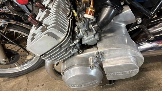 Kawasaki kh 606 một dự án điên rồ với động cơ 2 thì 7 xy-lanh lên sóng đấu giá nhật bản - 2
