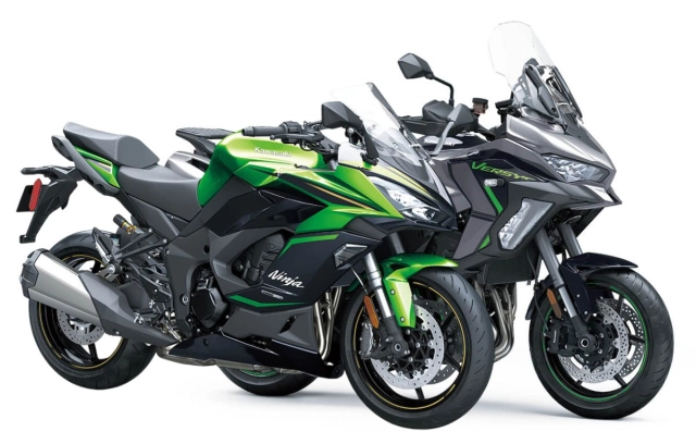 Kawasaki ninja 1100sx và versys 1100 cặp đôi máy bay mặt đất dành cho anh em đam mê touring - 1