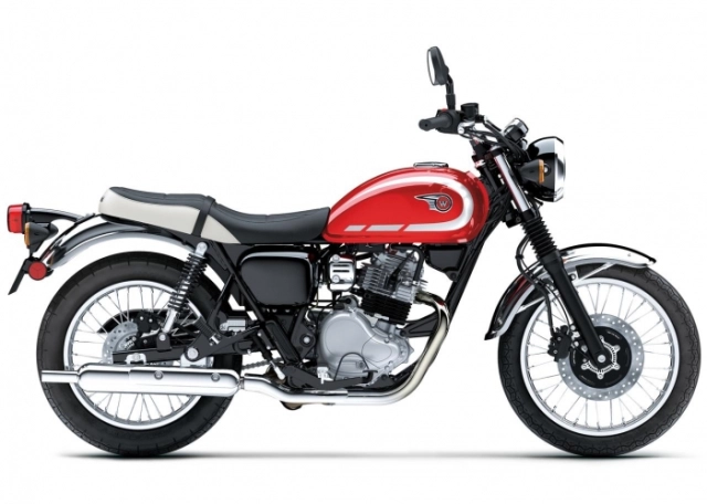 Kawasaki w230 2026 vừa ra mắt tại nhật với giá tăng nhẹ bổ sung nhiều màu sắc nổi bật - 3