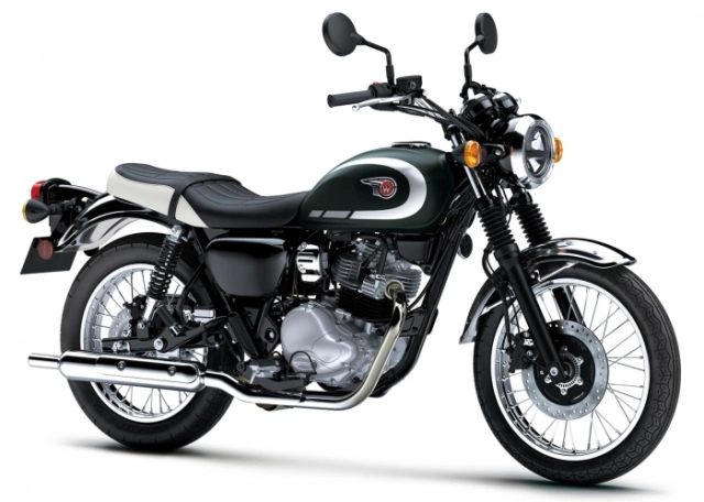 Kawasaki w230 2026 vừa ra mắt tại nhật với giá tăng nhẹ bổ sung nhiều màu sắc nổi bật - 4