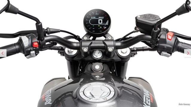 Keeway v302n gây bất ngờ với động cơ v2 và bộ gắp đơn pro-arm hầm hố - 4