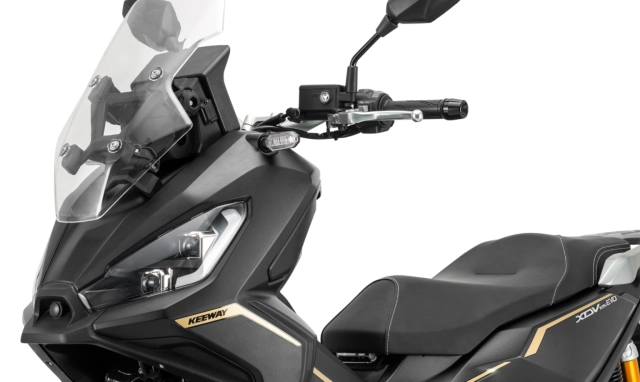 Keeway xdv125 evo pro 2025 mẫu xe tay ga dành cho anh em mê phượt ngại côn - 1