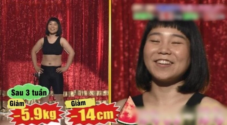 Kết hợp dưa hấu với một thứ giúp đốt cháy mỡ thừa nữ diễn viên nhật giảm liền 6kg bốc hơi 14cm eo sau 3 tuần - 4