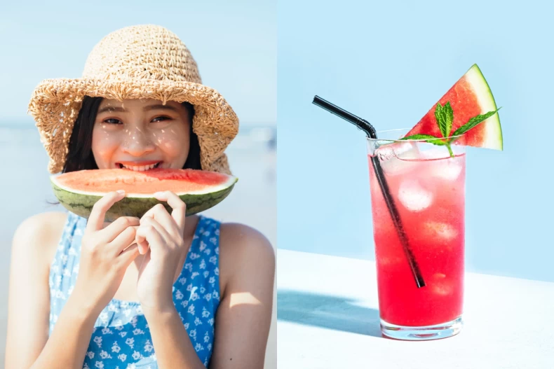 Kết hợp dưa hấu với một thứ giúp đốt cháy mỡ thừa nữ diễn viên nhật giảm liền 6kg bốc hơi 14cm eo sau 3 tuần - 6