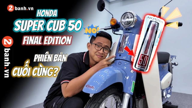 Khám phá chi thiết chiếc super cub 50 cuối cùng của honda vừa cập bếp tại việt nam có gì thú vị - 1