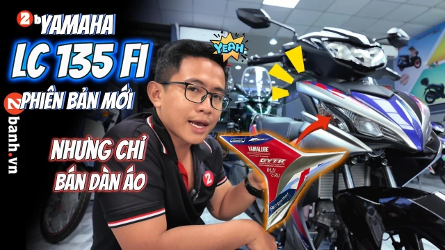 Khám phá chi tiết phiên bản đường đua yamaha lc135 fi red racer vừa về việt nam - 1