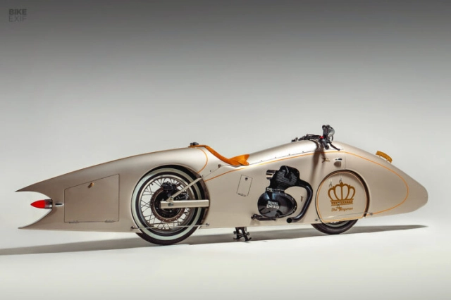 Khám phá chiếc royal enfield shotgun 650 dài 39 mét của kingston custom - 9