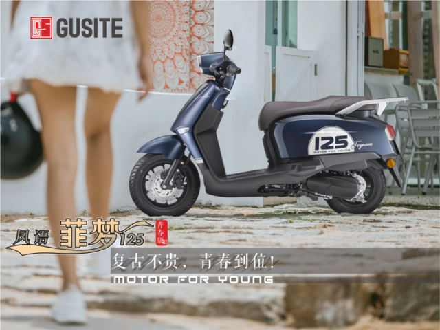 Khám phá gusite feymonda youth edition mẫu xe ga cổ điển giá chỉ 20 triệu đồng dành cho giới trẻ - 1