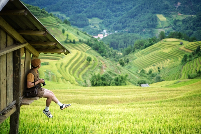 Khám phá những cánh đồng lúa chín đẹp như tranh cho kỳ nghỉ quốc khánh 29 - 3