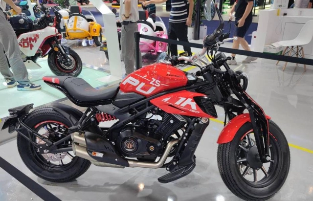 Khám phá punk cvt190 mẫu xe mô tô hầm hố vận hành như một chiếc xe tay ga - 5
