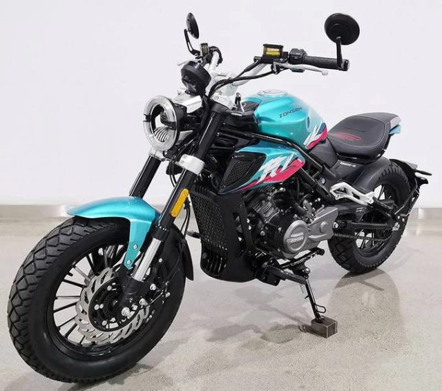Khám phá punk cvt190 mẫu xe mô tô hầm hố vận hành như một chiếc xe tay ga - 8